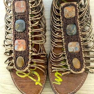 Sam Edelman Gold sandals